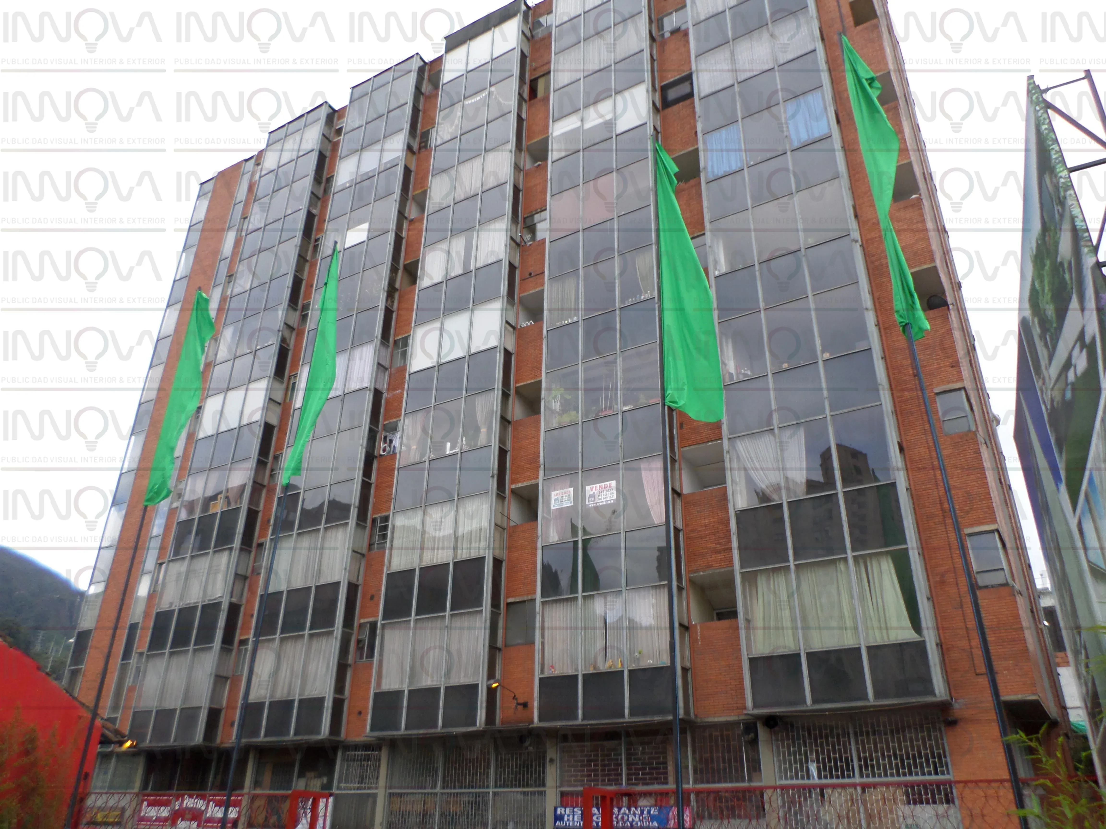 BANDERAS - CON ASTA METALICA Y TELA CONFECCIONADA - Imagen 6