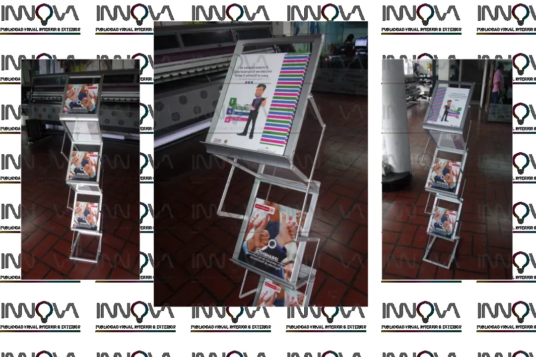 EXHIBICION PORTATIL - REVISTEROS - Imagen 7