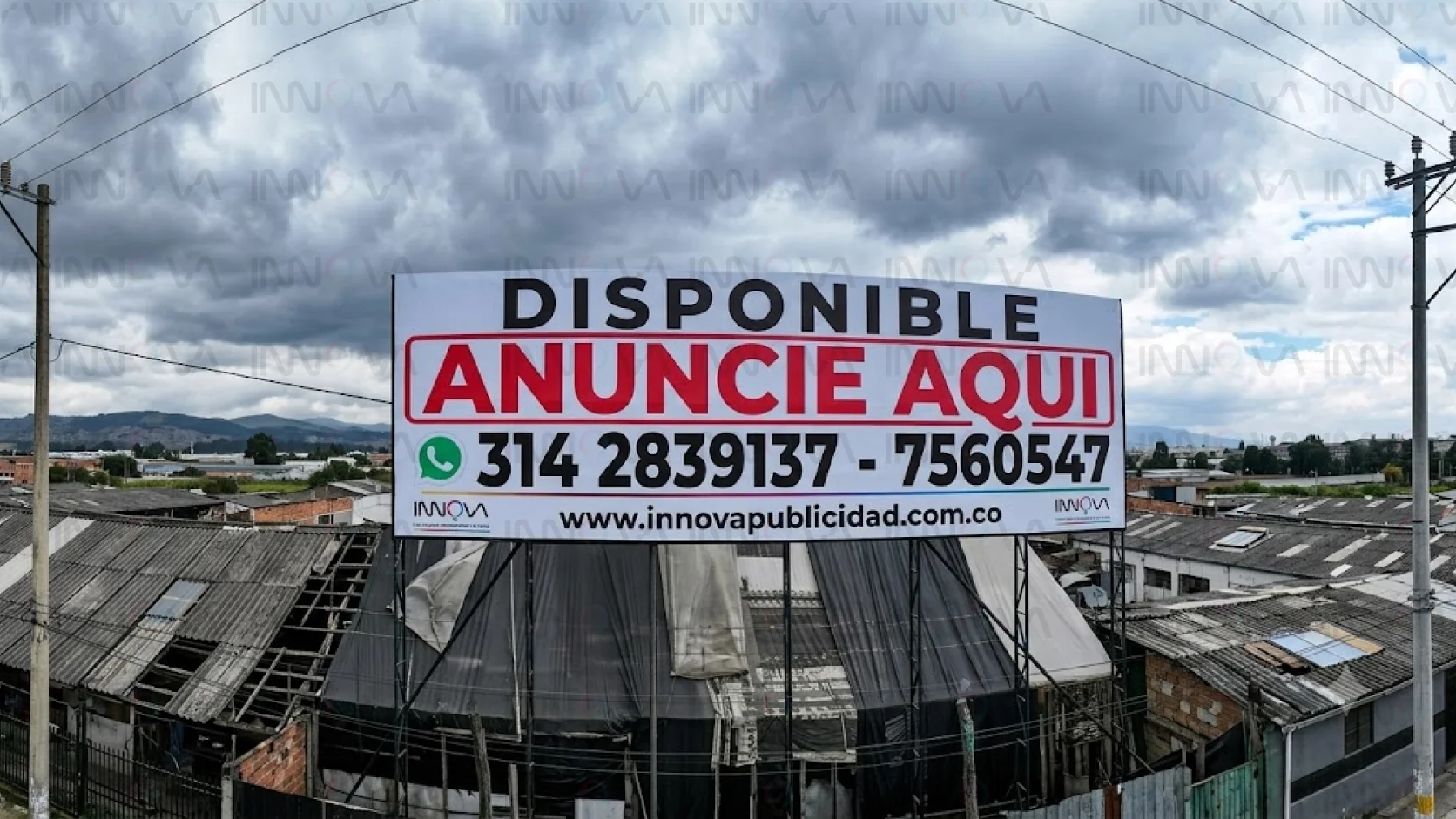 VALLA PUBLICITARIA - METALICAS TUBULARES - Imagen 1