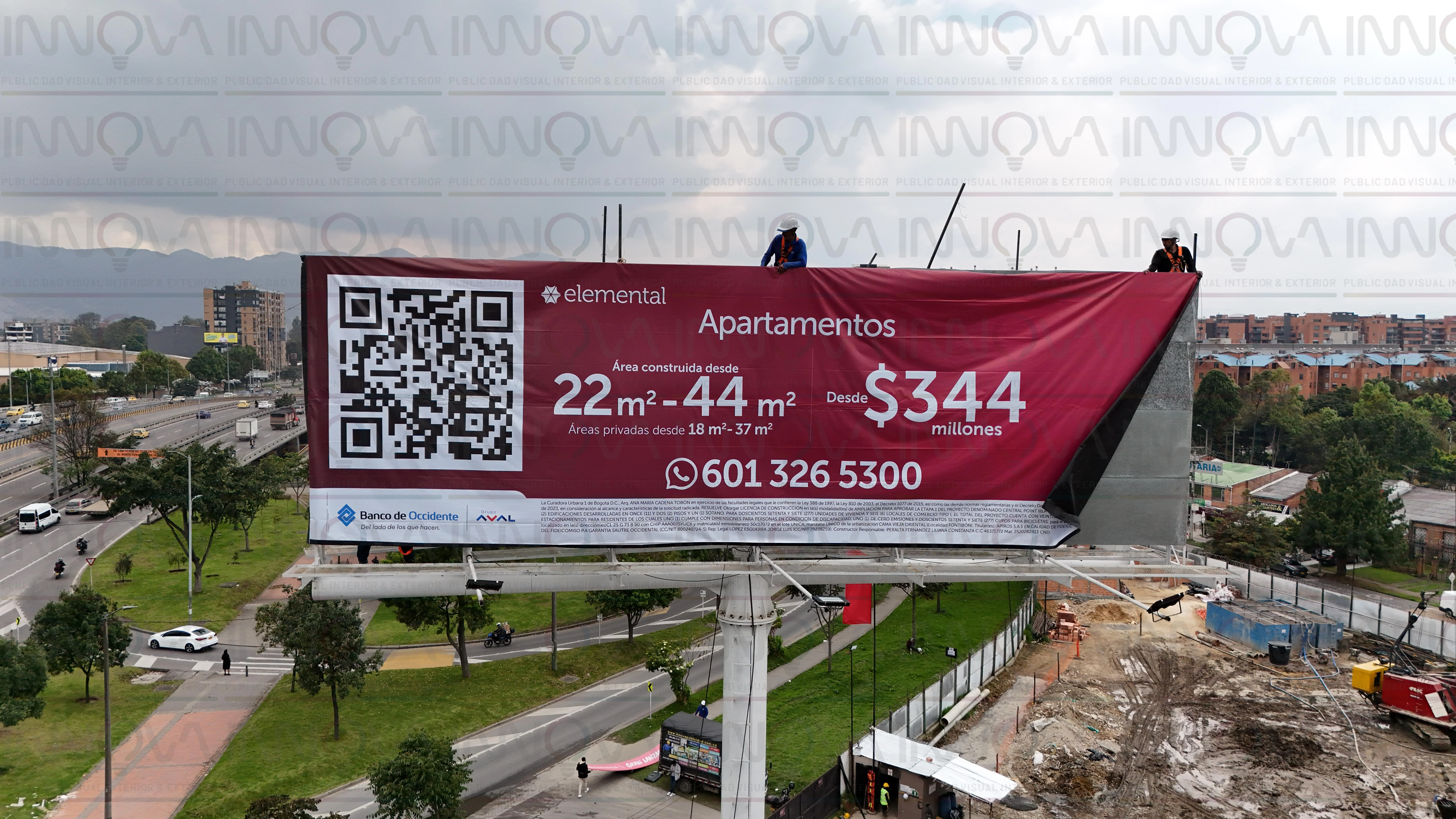 VALLA PUBLICITARIA - METALICAS TUBULARES - Imagen 1