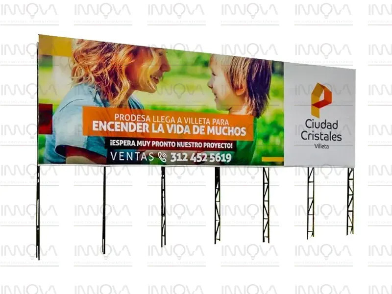 VALLA PUBLICITARIA - METALICA CONVENCIONAL - Imagen 7