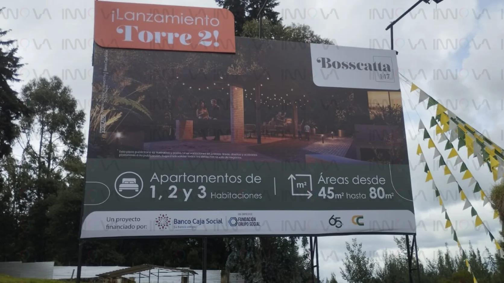 VALLA PUBLICITARIA - METALICA CON BASTIDOR - Imagen 2