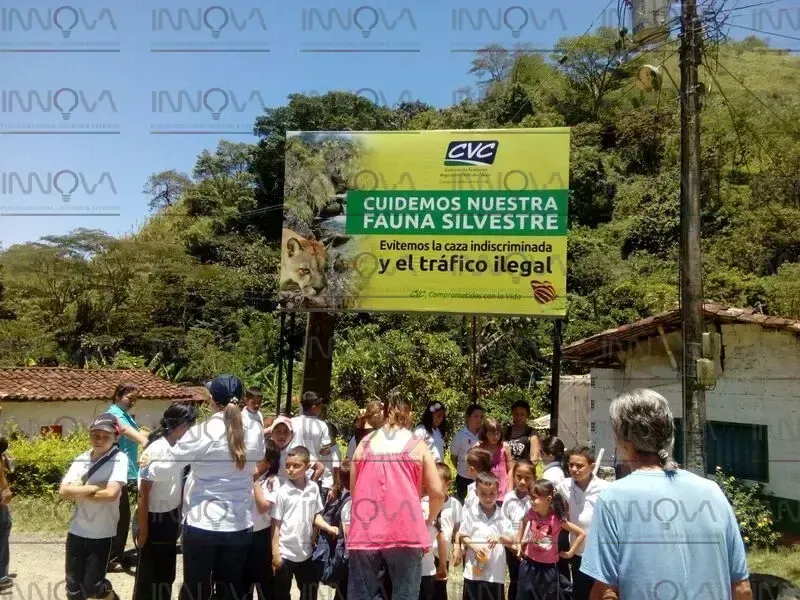 VALLA PUBLICITARIA - METALICA CON BASTIDOR - Imagen 2