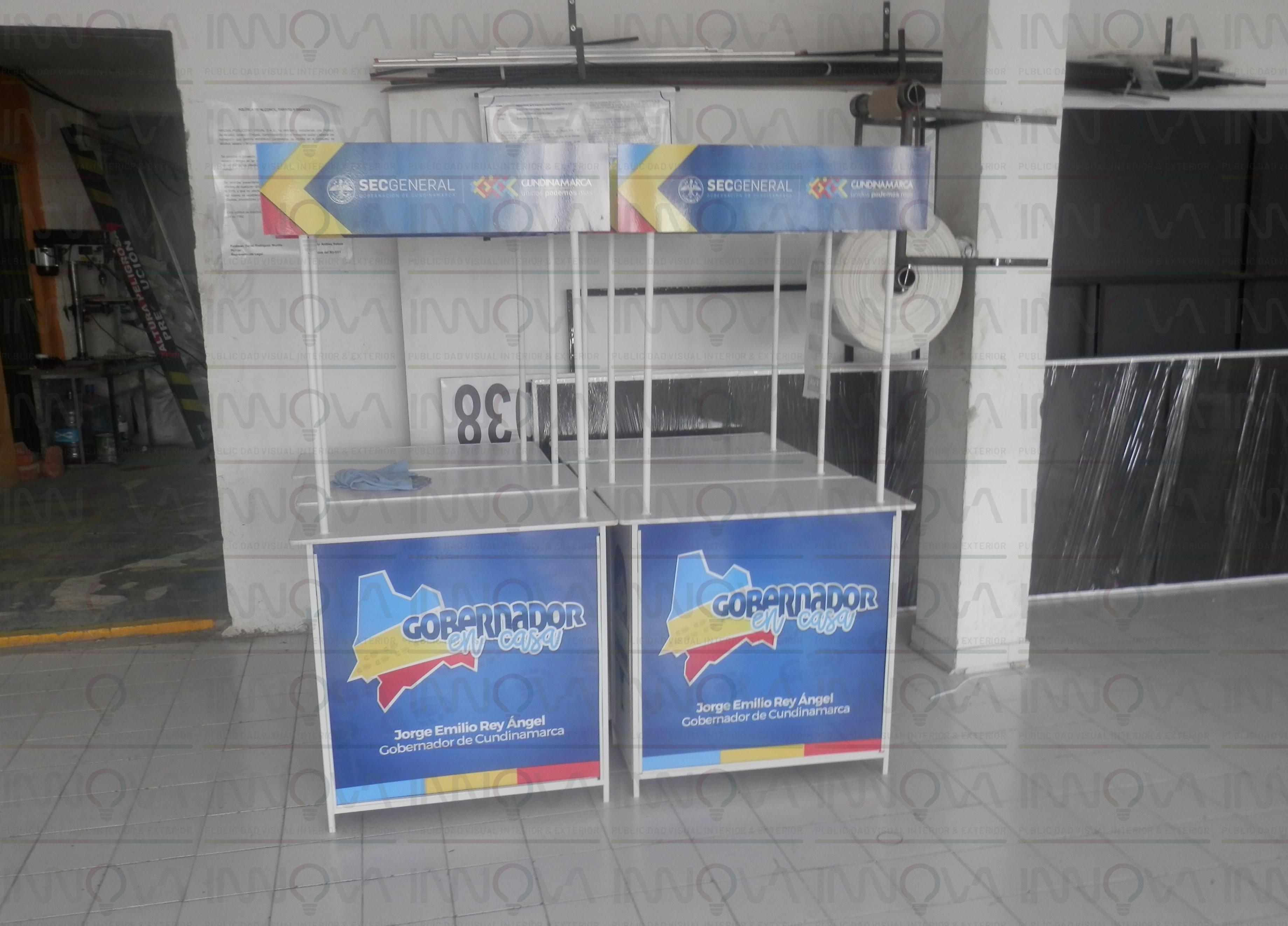 EXHIBICION PORTATIL - COUNTER - MESAS