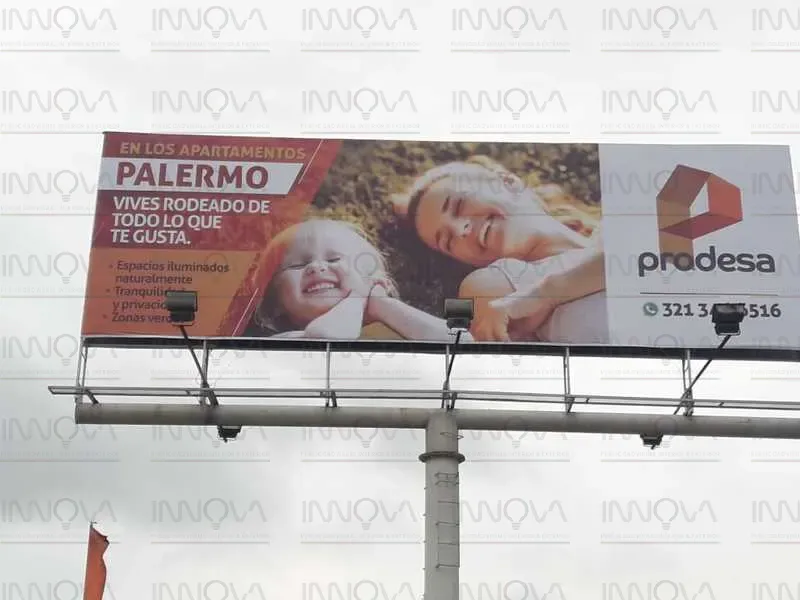 VALLA PUBLICITARIA - METALICAS TUBULARES