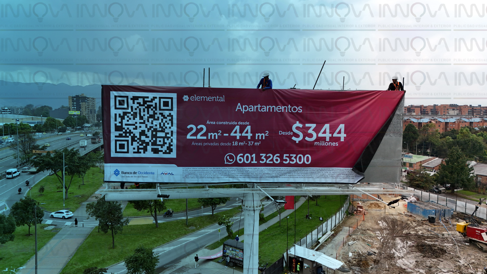 VALLA PUBLICITARIA - METALICAS TUBULARES