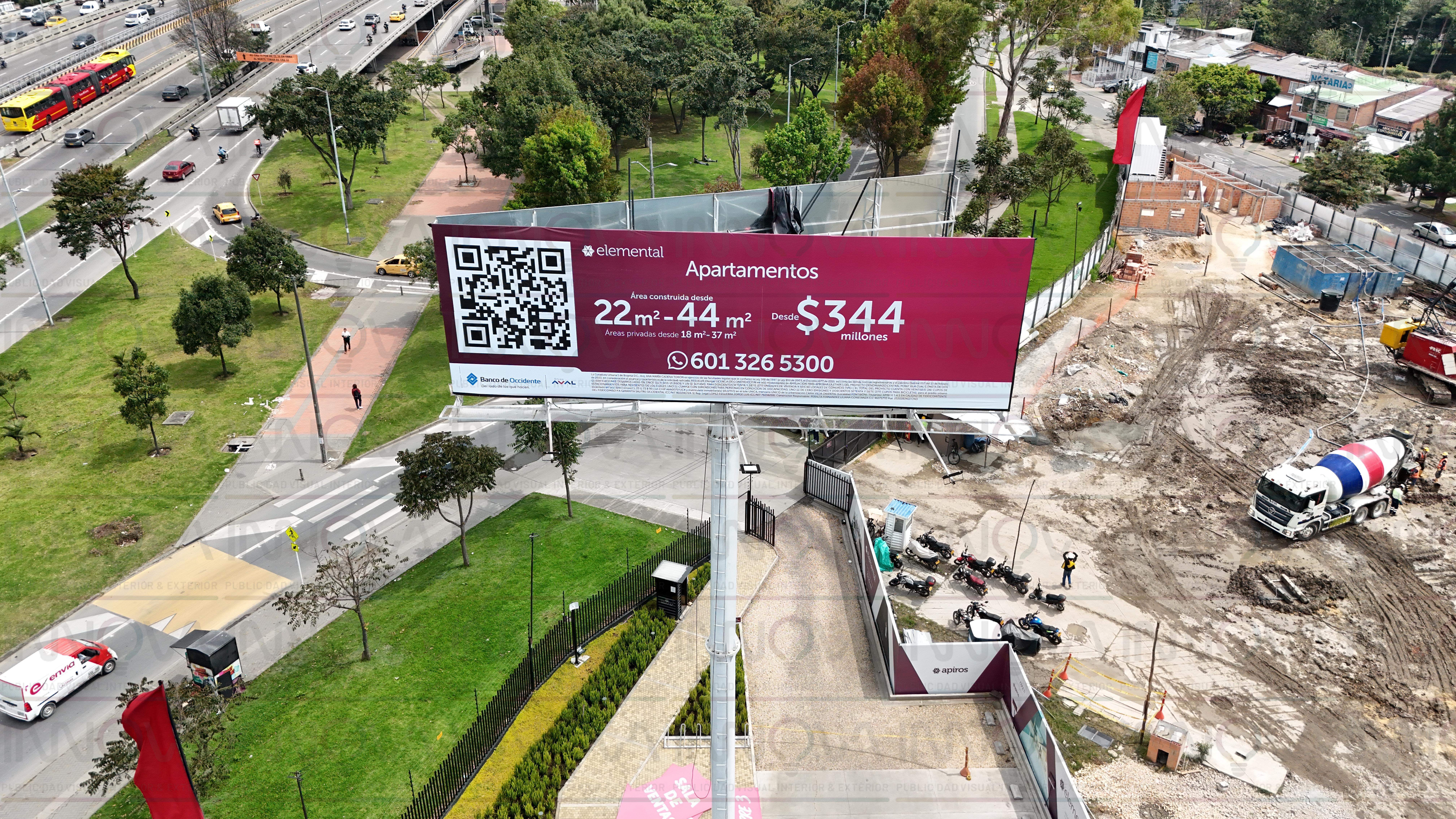 VALLA PUBLICITARIA - METALICAS TUBULARES